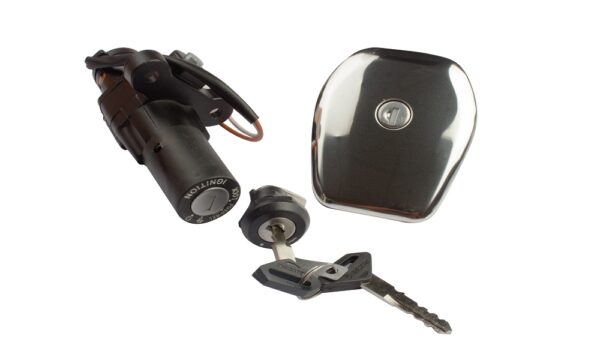 Deutsche Ignition Lock Kit For Bajaj XCD 125 (Set Of 3)