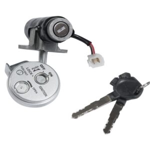 Deutsche Ignition Cum Steering Lock For Honda Activa HET (2013 To 2014 Model) (2 Wires)